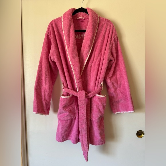 Pink Victoria’s Secret Robe Y2K M/L RARE - Picture 2 of 6